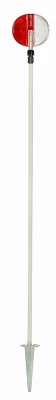Telescopic Driveway Marker, Red/White, 46 to 72-In.