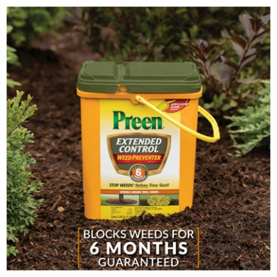 Extended Control Weed Preventer Covers Two Thousand Two Hundred Forty Five Square Feet Thirteen Point Seven Five Pounds