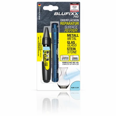 Universal Light Curing Surface Repair Glue Pen Kit for Metal Glass Stone Surfaces