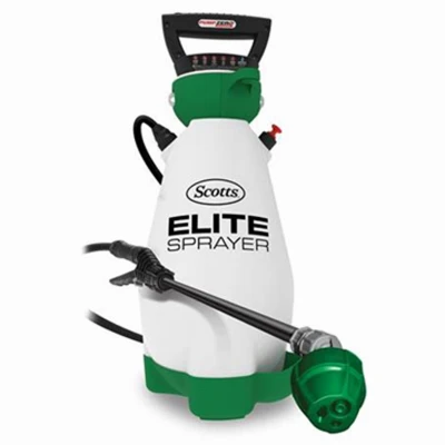 Elite Zero Pump Commercial-Grade Garden Sprayer, Battery Operated, 2 Gallons