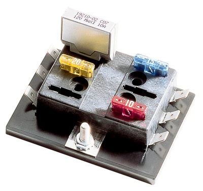 Atc Fuse Panel, Clear, 32-volt With Qc Terminals