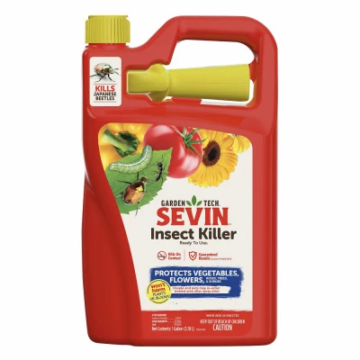 Insect Killer, Ready to Use Spray Bottle, Gallon