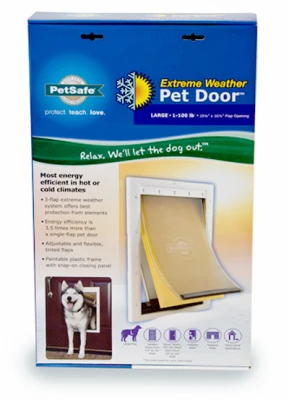 Extreme Weather Pet Door, Large