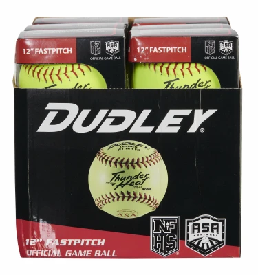 12 Inch Softball Durable Outdoor Use Standard Size