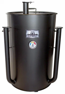Drum Smoker, Flat Black, 55 Gallons, Model 559fb