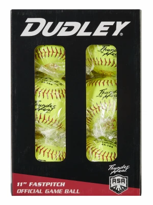 Thunder Heat Softball, ASA, 11-In., 6-Pk.