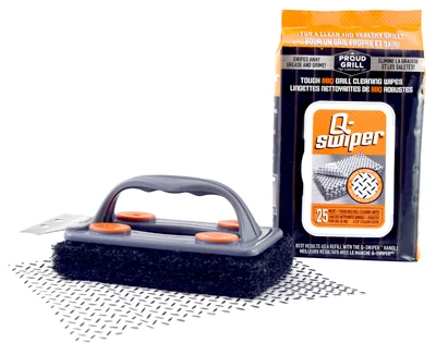 Q-Swiper Grill Cleaner Kit, 26-Pc.