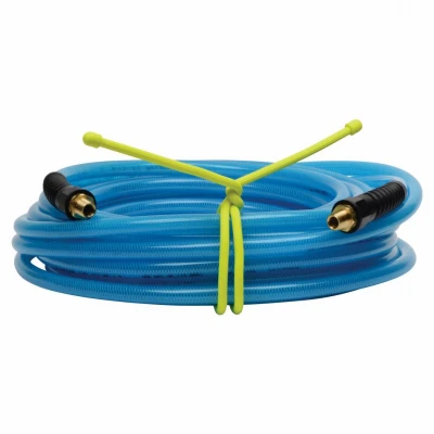 Gear Tie Reusable Rubber Twist Tie, Neon Yellow, 32-In., 2-Pk.