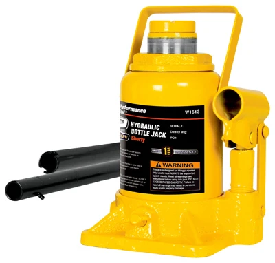 12-Ton Shorty Hydraulic Bottle Jack