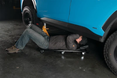 40 Inch 6-Caster Mechanic Creeper with Durable Frame and Comfortable Padding