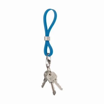 Nite Ize Cinch-A-Lot 0.6 in. D Rubber Blue Key Strap Nite Ize Cinch-A-Lot 0.6 in. D Rubber Blue Key Strap