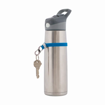 Nite Ize Cinch-A-Lot 0.6 in. D Rubber Blue Key Strap Nite Ize Cinch-A-Lot 0.6 in. D Rubber Blue Key Strap