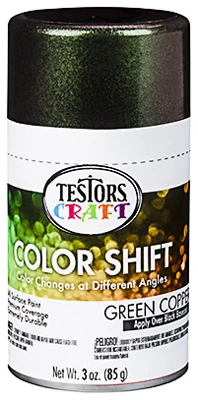 Color Shift Spray Paint, Green Copper, 3-ounce Aerosol Can