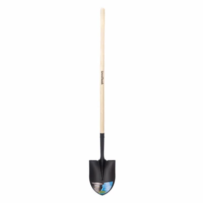 Round-Point Dirt Shovel, 44-In. Handle