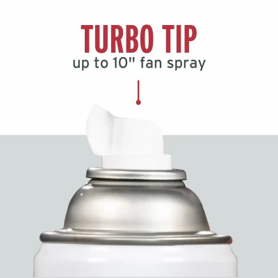 Stops Rust Turbo Spray Paint Gloss Black 24 Ounce Can