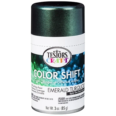 Color Shift Spray Paint Emerald Turquoise 3 Ounce Can