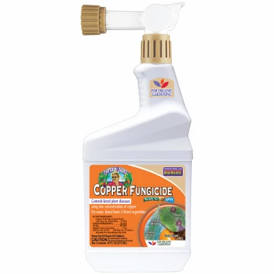 Captain Jack's Copper Fungicide Organic Gardening Mildew, Blight & Disease Control, 16 oz. Ready-to-Spray