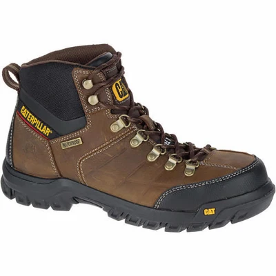 Threshold Steel-Toe Electrical Hazard Boots, Leather Upper, Men's 8 Medium