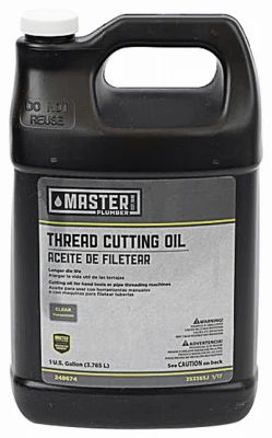 Thread Cutting Oil, Clear, Gallon