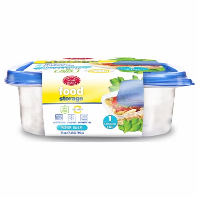 Food Storage Container, Medium Square, 2.7-Cup, 1-Ct.