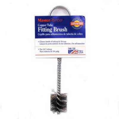 Copper Tube Brush with Three Quarter Inch Inside Diameter for Cleaning