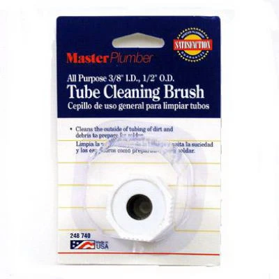 Copper Tube Brush, 3/8" I.d. X 1/2" O.d. For Plumbing