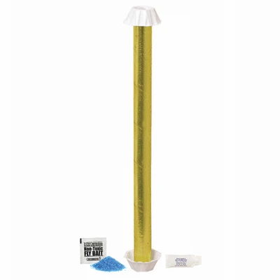 Gold Stick Fly Trap 24 Inch Length Effective Outdoor Insect Control
