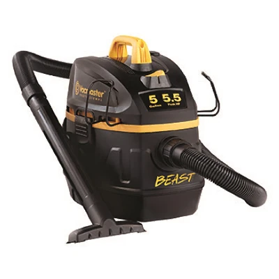 Professional Beast Series Wet/Dry Vacuum, 6 Peak HP, 5 Gallon