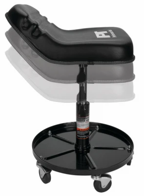 Pneumatic Tractor Creeper Seat with Adjustable Height and Durable Cushion