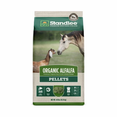 Organic Alfalfa Pellets, 40-Lbs.