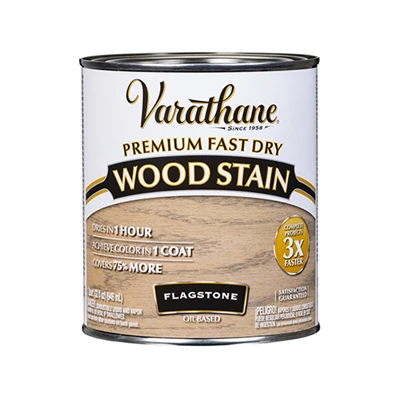 Fast Dry Interior Wood Stain, Oil Base, Flagstone, 1-Qt.