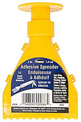 Adhesive Spreader Nozzle, 3-In.