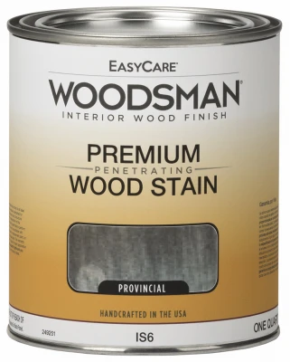 Woodsman Interior Oil-Based Stain in Provincial Color, One Quart