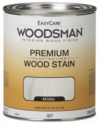 Woodsman Natural Interior Oil-Based Wood Stain, One Quart