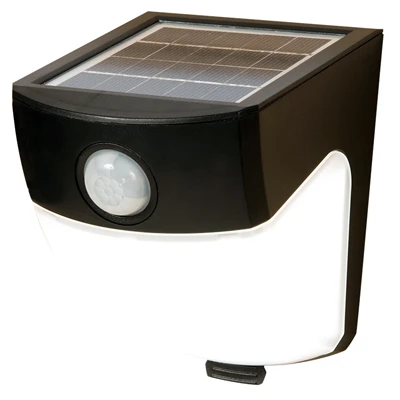 Solar LED Wedge Light, Motion-Activated, 300 Lumens, 40-Watt