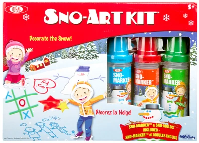 Sno-Art Marker Kit for Snow and Ice Art Projects, Multi-Color Set