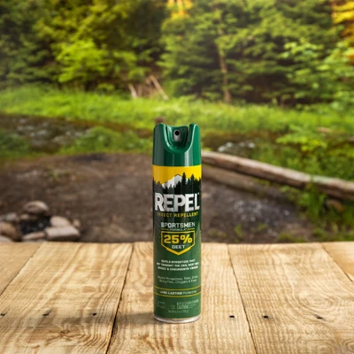 Insect Repellent Sportsmen Formula, 25% Deet, 6.5 Oz Aerosol Spray