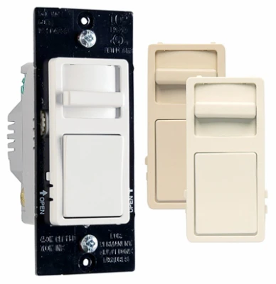 Pass & Seymour CFL/LED Decorator Dimmer Switch, Wide Slide, 450-Watts