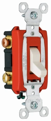Pass & Seymour Commercial 3-way Switch, Almond Finish, 20-amps, Model Csb20ac3lacc8