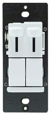 Pass & Seymour LED Combination Dimmer With Fan Control, 300-Watts