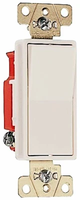 Pass & Seymour 20-amp Light Almond Single Pole Decorator Switch Model 2621lacc8