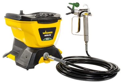 Control Pro 130 Power Tank Airless Paint Sprayer, Interior/Exterior Use, 25-Ft. Hose, 1.5-Gallon Tank