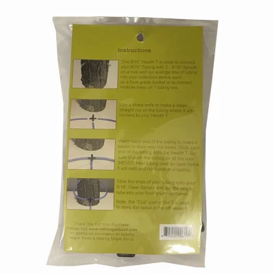 Maple Sap Tubing Tee, 5/16-In., 12-Pk.