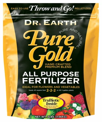 Pure Gold All-Purpose Fertilizer, 3 Lb.