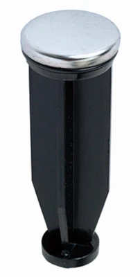 Bathroom Sink Pop-up Stopper, Chrome Finish Plastic, 3-1/2 X 1-1/4 Inches