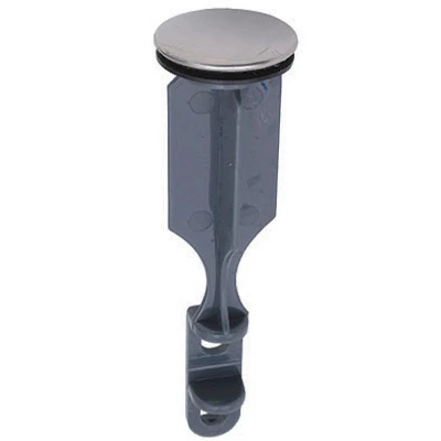Bathroom Sink Pop-up Drain Stopper, Chrome, 5-1/8" X 1-3/8"