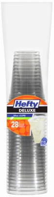 Deluxe Clear Cups, 18-oz., 28-Ct.