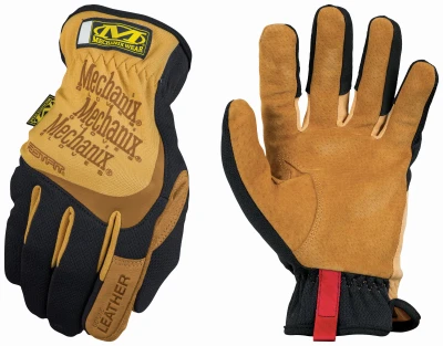 High-Performance Work Gloves, TrekDry, Black & Tan, Men's XL