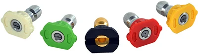 Quick Connect Spray Tip Nozzle Set for Pressure Washers, 3600 Pounds Per Square Inch Maximum Pressure