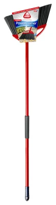 Outdoor Power Angle Broom, Recycled Plastic Bristles